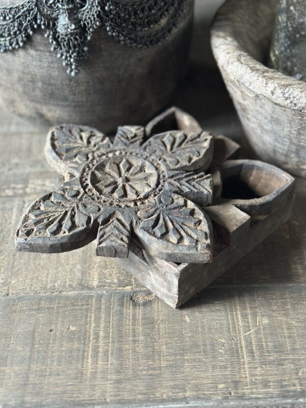 Old Wooden Spice Box (A) - Afbeelding 5