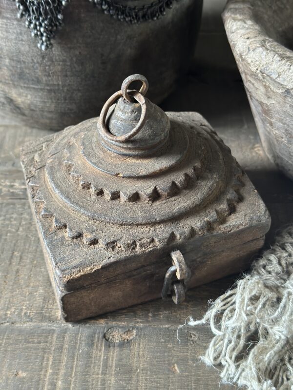 Old Wooden Spice Box (B) - Afbeelding 4