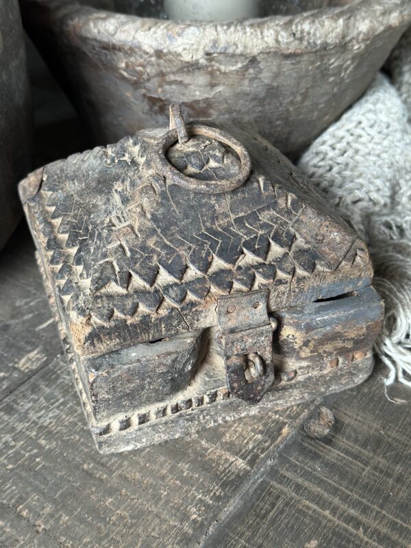 Old Wooden Spice Box (C) - Afbeelding 4