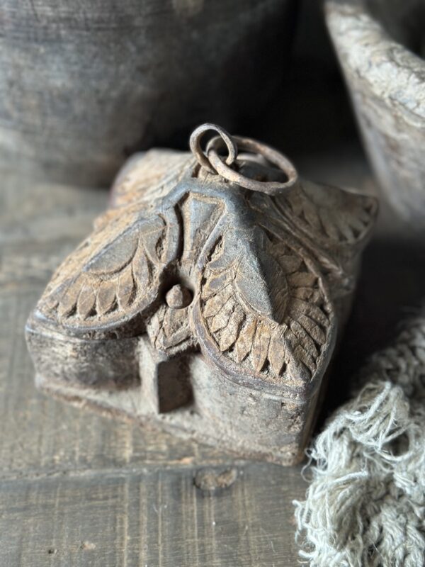 Old Wooden Spice Box (D) - Afbeelding 2