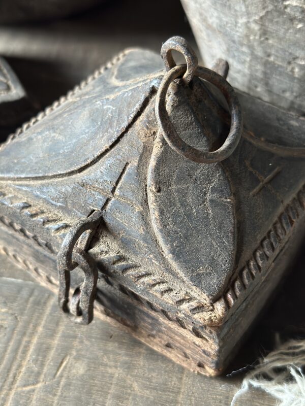 Old Wooden Spice Box (E) - Afbeelding 8