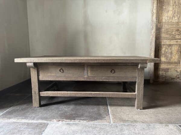 Salontafel JENONG 2-Lades Driftwood 120 x 70 - Afbeelding 9