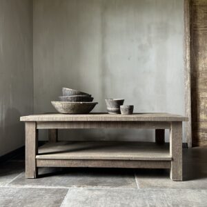 Salontafel Driftwood Met Onderblad 120x60