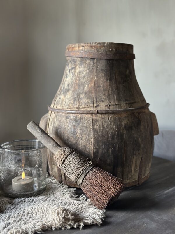 Oud & Uniek Houten Wijnvat (A)