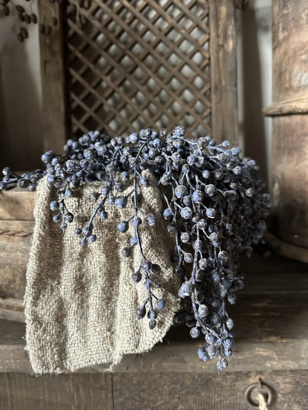 Dadeltak Kunsttak Donker Paars / Blauw - Ingedroogd - Afbeelding 3