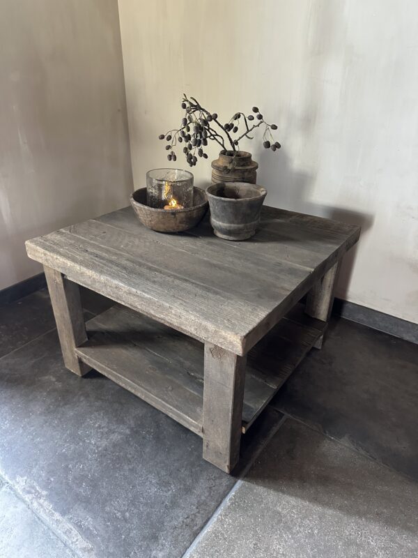 Salontafel Driftwood 70 x 70 - Afbeelding 2