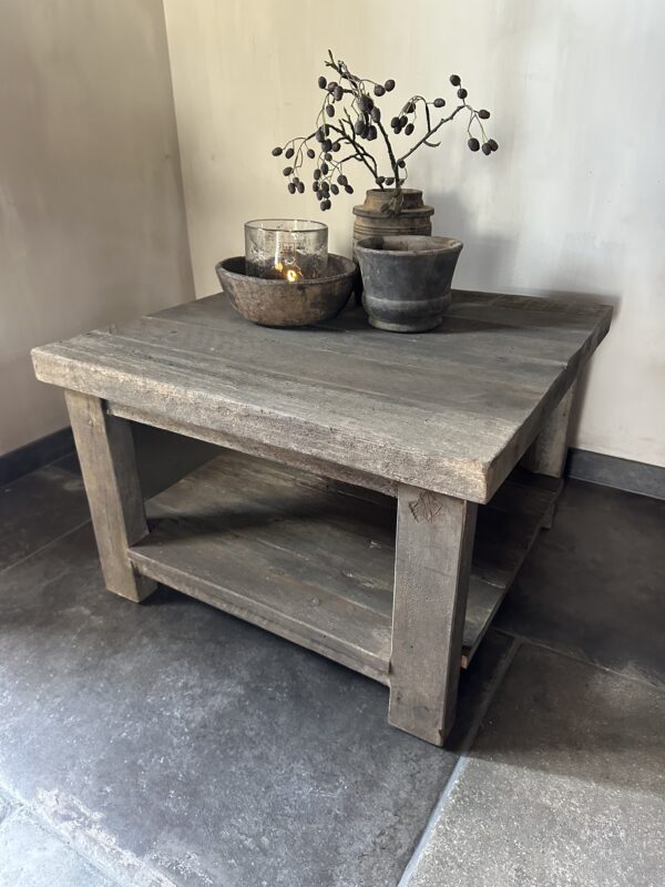 Salontafel Driftwood 70 x 70 - Afbeelding 4