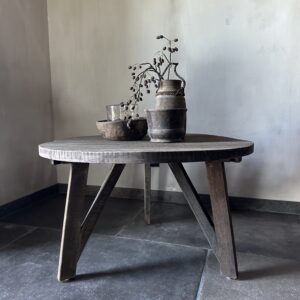 Salontafel Rond Driftwood 80 cm
