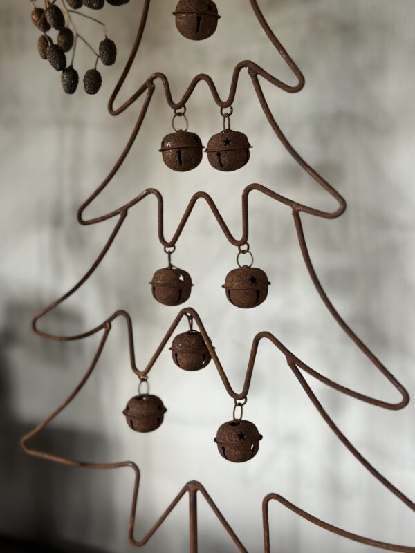 Kerstboom Roest Met Belletjes - Afbeelding 2