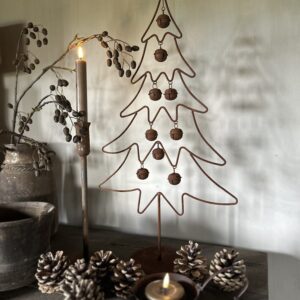 Kerstboom Roest Met Belletjes
