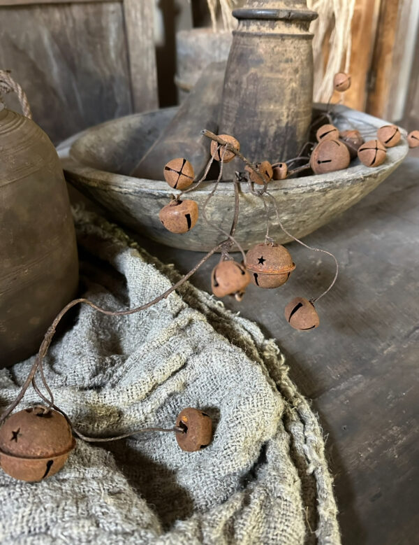 Tak met Belletjes Roest 80 cm - Afbeelding 2