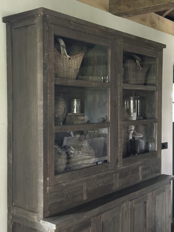 Vitrinekast / Buffetkast Driftwood 160 x 220 - Afbeelding 5