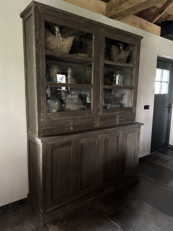 Vitrinekast / Buffetkast Driftwood 160 x 220 - Afbeelding 3
