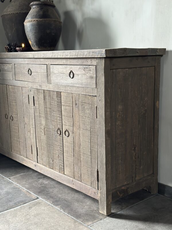 Dressoir 3-Lades / 4-Deurs Driftwood - Afbeelding 4