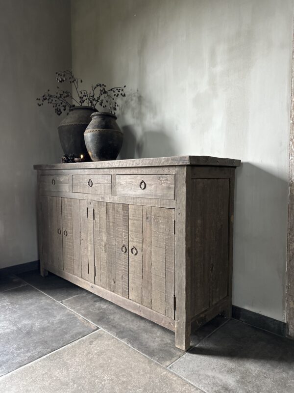 Dressoir 3-Lades / 4-Deurs Driftwood - Afbeelding 5