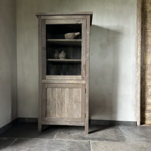 Vitrinekast 2-Deurs Driftwood