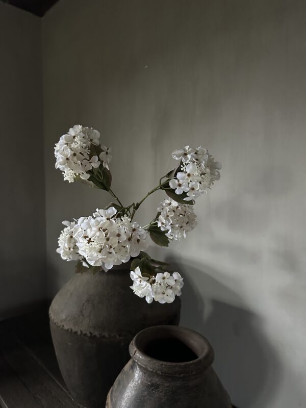 Hydrangea Spray Beige 95 cm - Afbeelding 5