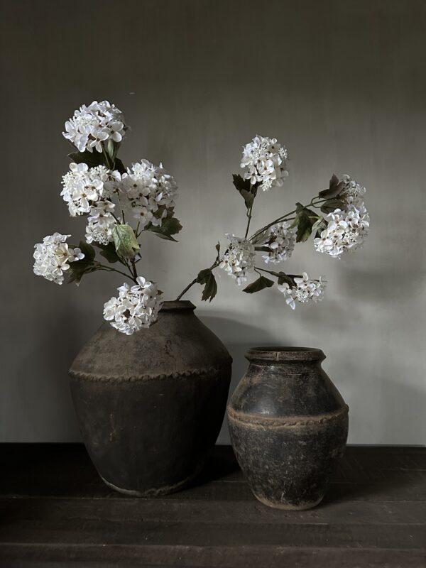 Hydrangea Spray Beige 95 cm