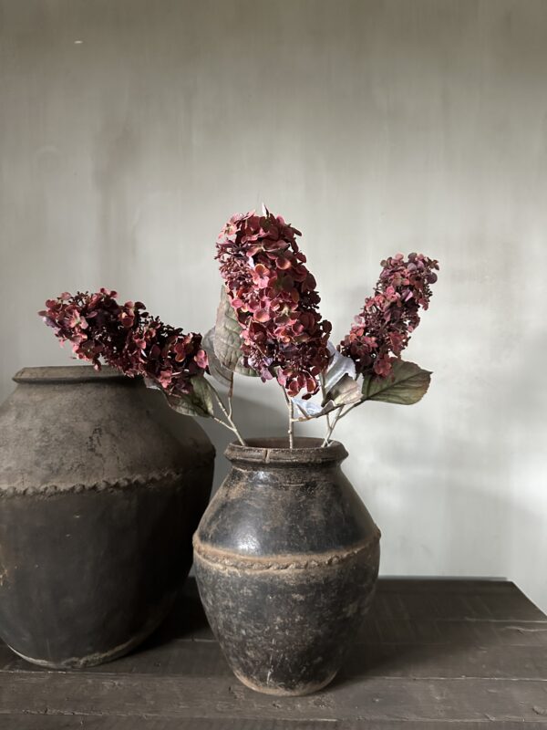Cone Hydrangea Red 66 cm - Afbeelding 3