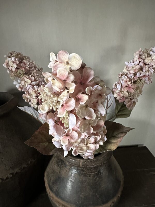 Cone Hydrangea Pink 66 cm - Afbeelding 2