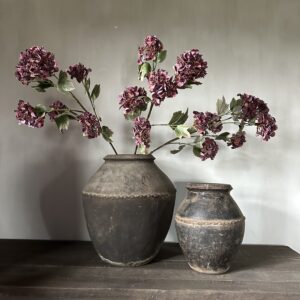 Hydrangea Spray Red 95 cm