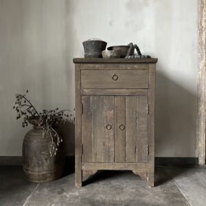 Wandkastje 2-Deurs / Lade Driftwood