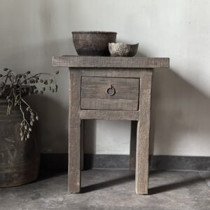 Klein Bijzettafeltje / Nachtkastje Driftwood