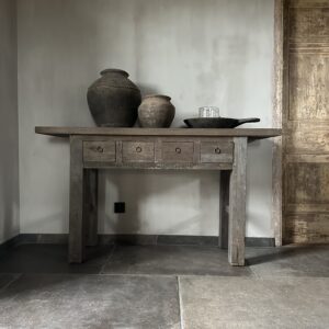 Sidetable Driftwood 4-Lades 150 cm