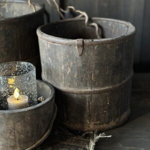 Unieke Oude Houten Bak (D)