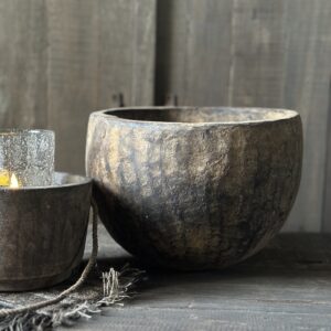 Uniek Oude Houten Kom