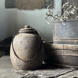 Oude Houten Kruik (A)