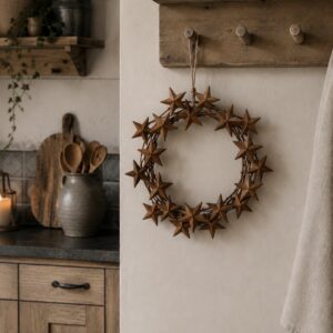 Roest Krans Sterretjes 30 cm (verwacht)